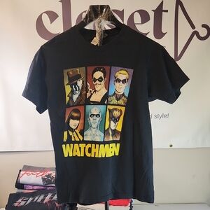 Tultex Watchmen Graphic T-Shirt - Black